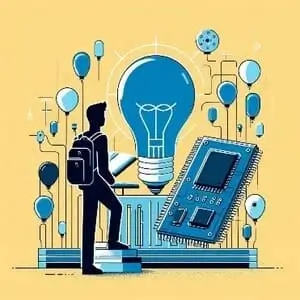 Del LED al microchip