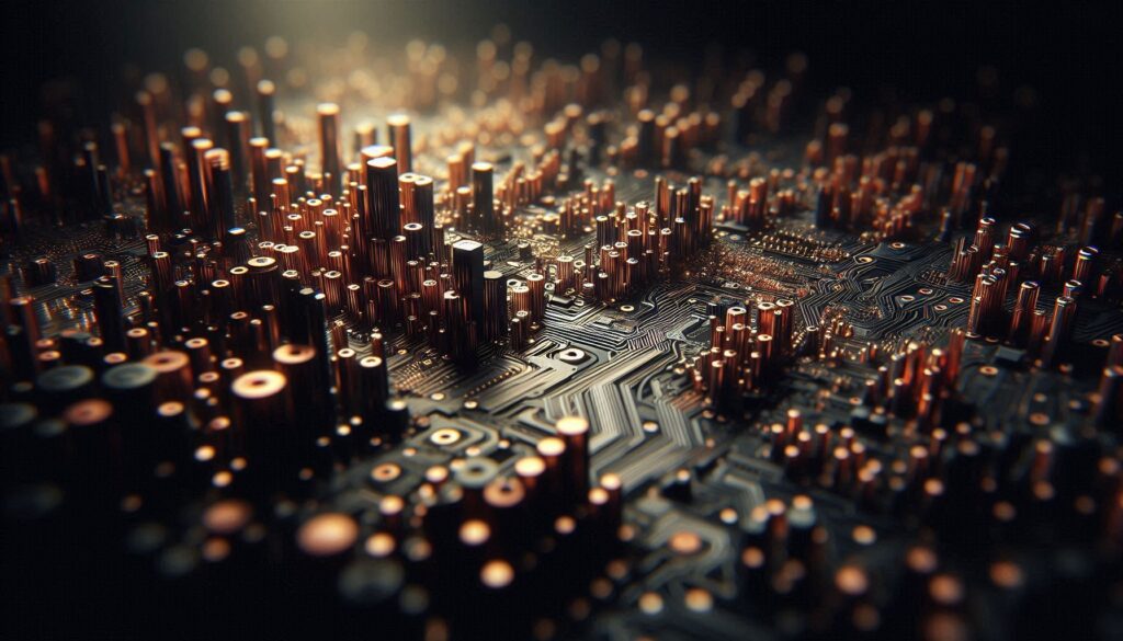 electrónica y microchips